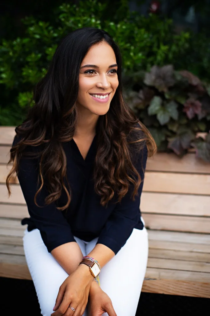 Warm professional portrait of Hilda Perez